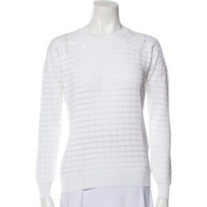 Ermanno Scervino Crew Neck Sweater Size: M | US8, IT44